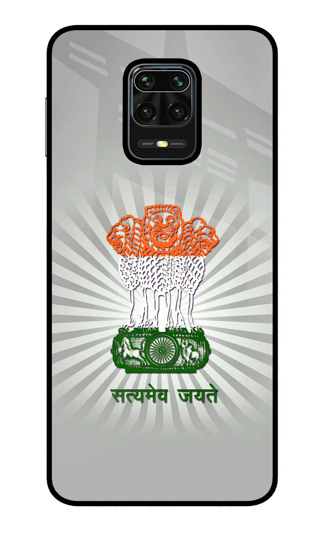 Satyamev Jayate Art Redmi Note 9 Pro/Pro Max Back Cover