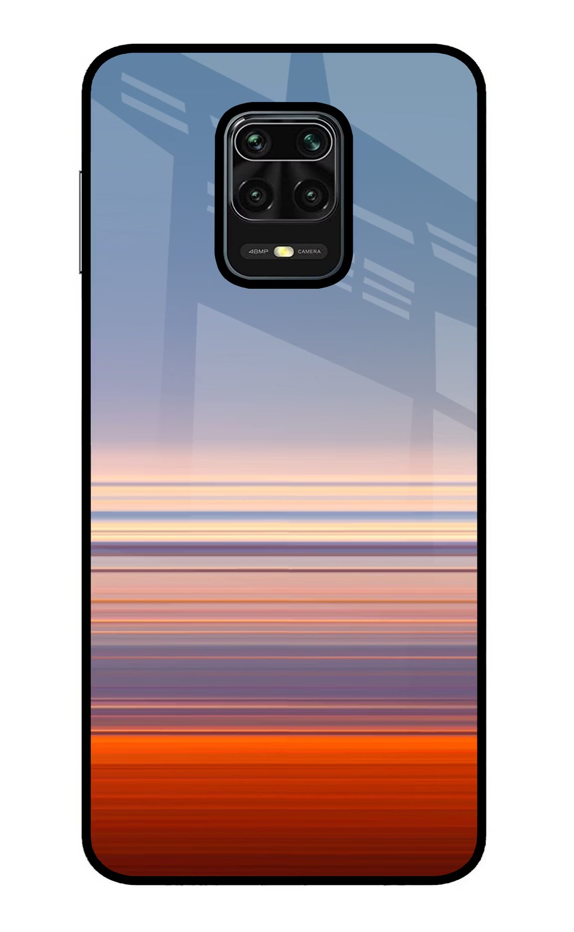 Morning Colors Redmi Note 9 Pro/Pro Max Glass Case Back Cover by Casekaro