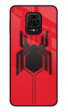 Spider Redmi Note 9 Pro/Pro Max Glass Case Back Cover by Casekaro