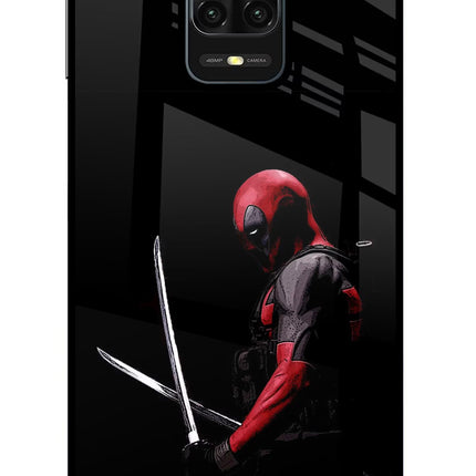 Deadpool Redmi Note 9 Pro/Pro Max Glass Case Back Cover by Casekaro