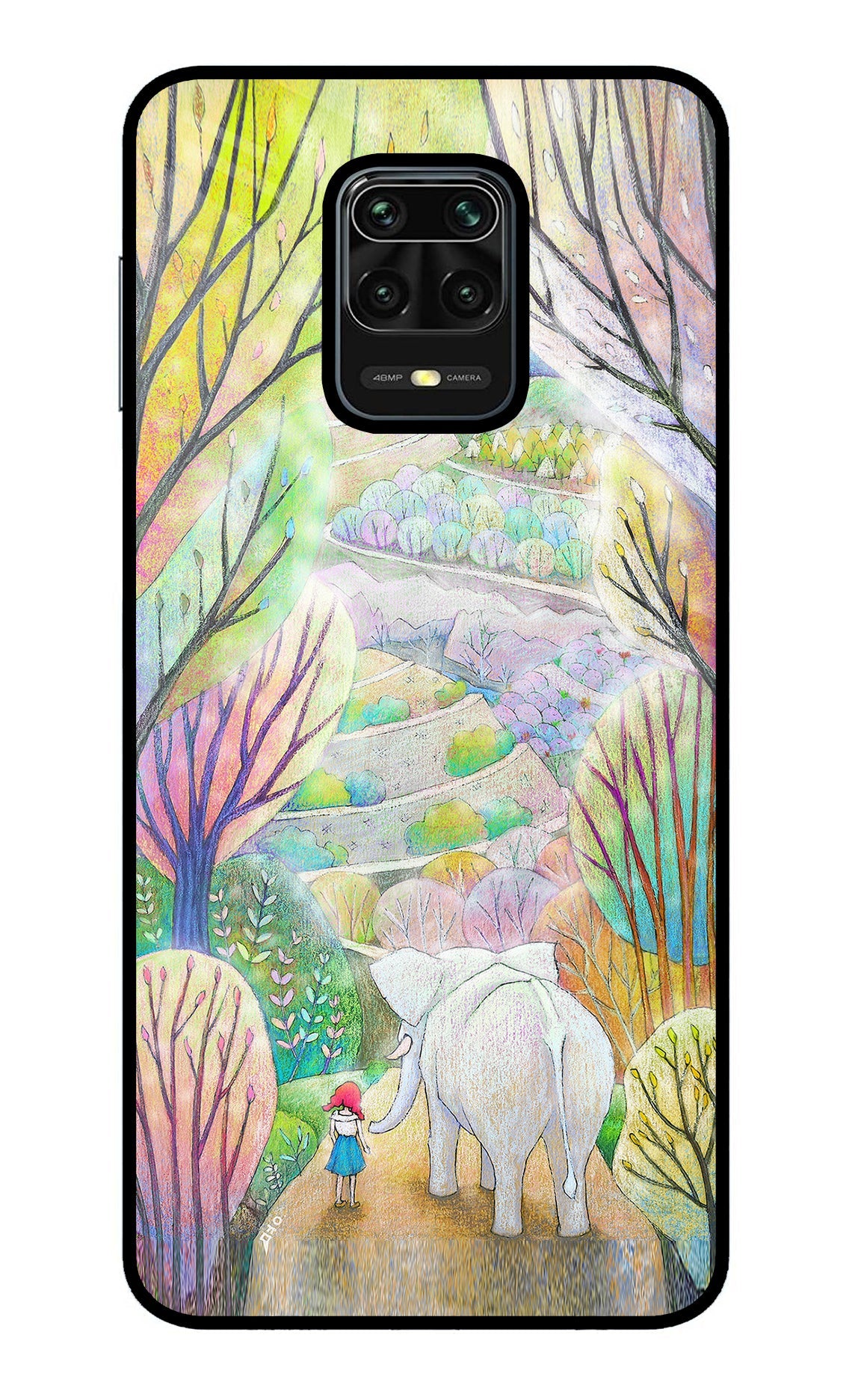 Nature Painting Redmi Note 9 Pro/Pro Max Glass Case