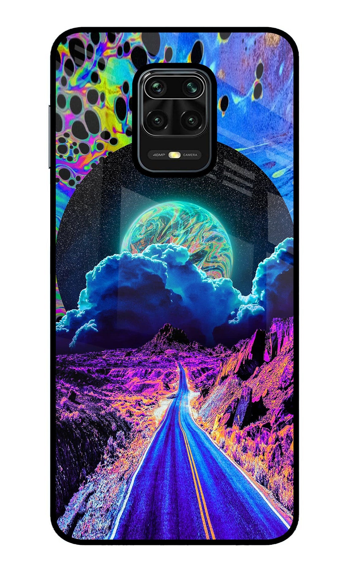 Psychedelic Painting Redmi Note 9 Pro/Pro Max Back Cover