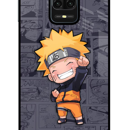 Chota Naruto Redmi Note 9 Pro/Pro Max Glass Case