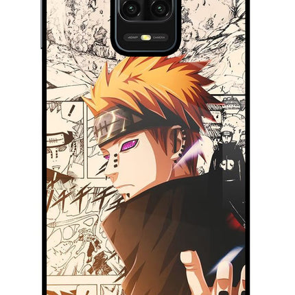 Pain Anime Redmi Note 9 Pro/Pro Max Glass Case Back Cover by Casekaro