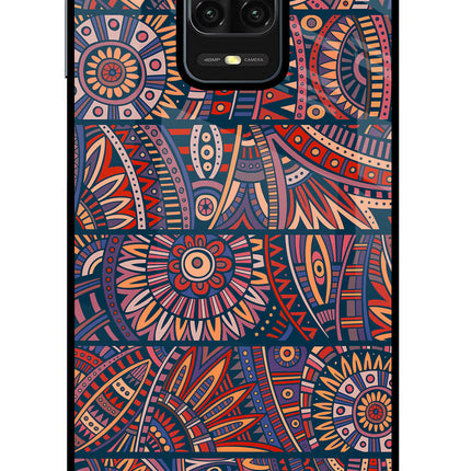 African Culture Design Redmi Note 9 Pro/Pro Max Glass Case Back Cover by Casekaro
