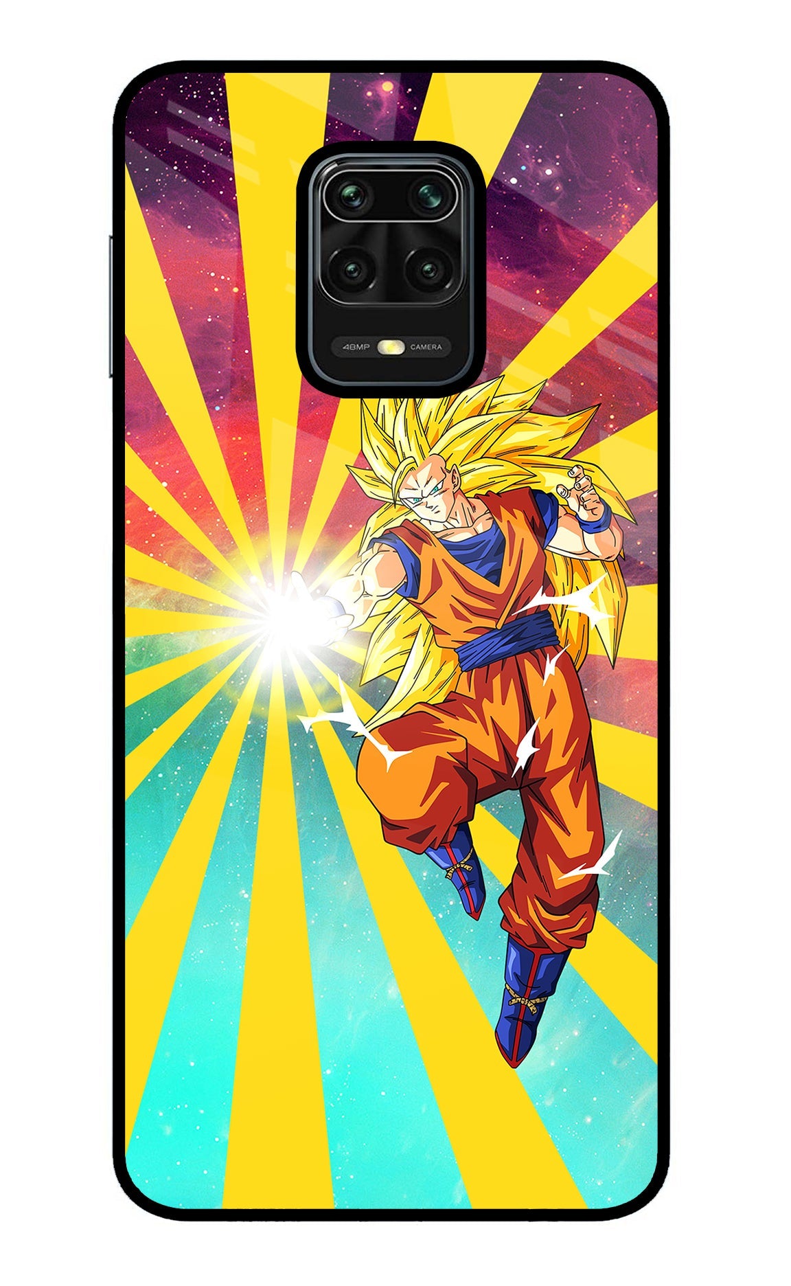 Goku Super Saiyan Redmi Note 9 Pro/Pro Max Glass Case