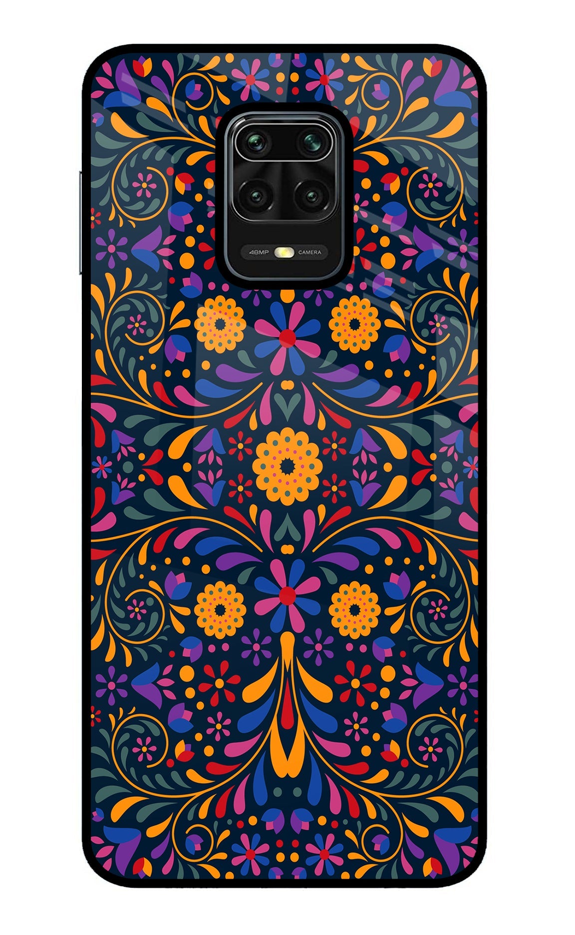 Mexican Art Redmi Note 9 Pro/Pro Max Glass Case