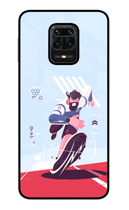 Run Pro Redmi Note 9 Pro/Pro Max Glass Case