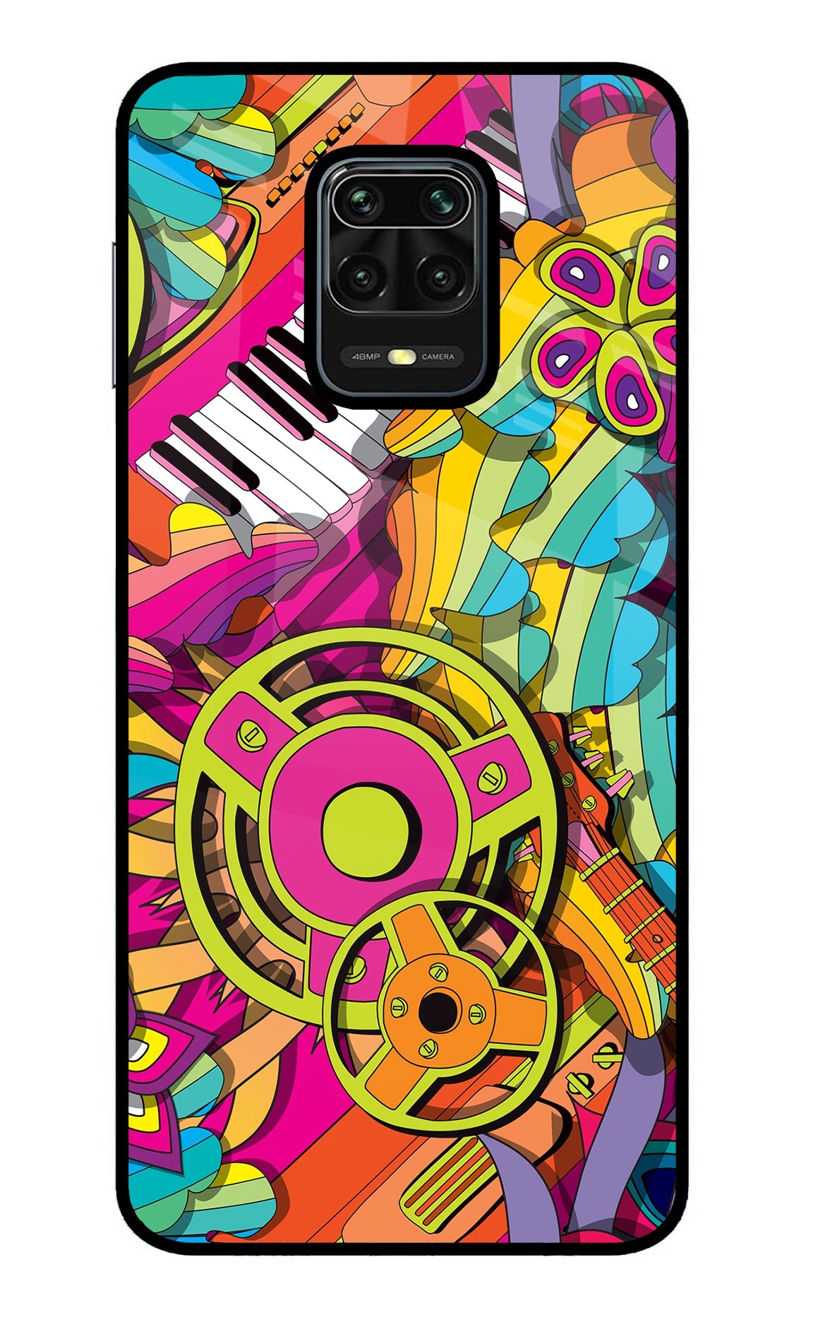 Music Doodle Redmi Note 9 Pro/Pro Max Back Cover