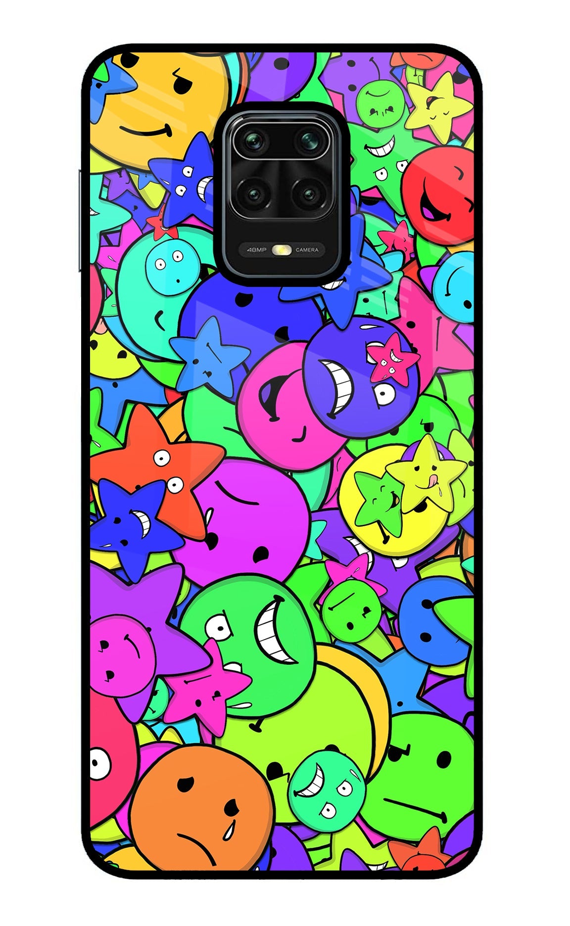 Fun Doodle Redmi Note 9 Pro/Pro Max Glass Case