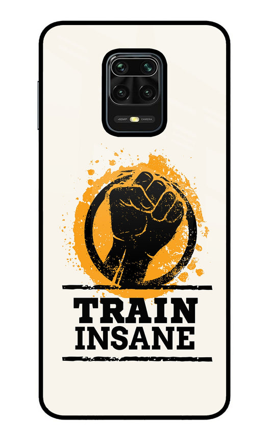 Train Insane Redmi Note 9 Pro/Pro Max Glass Case