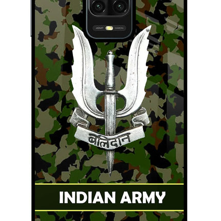 Balidan Indian Logo Redmi Note 9 Pro/Pro Max Glass Case