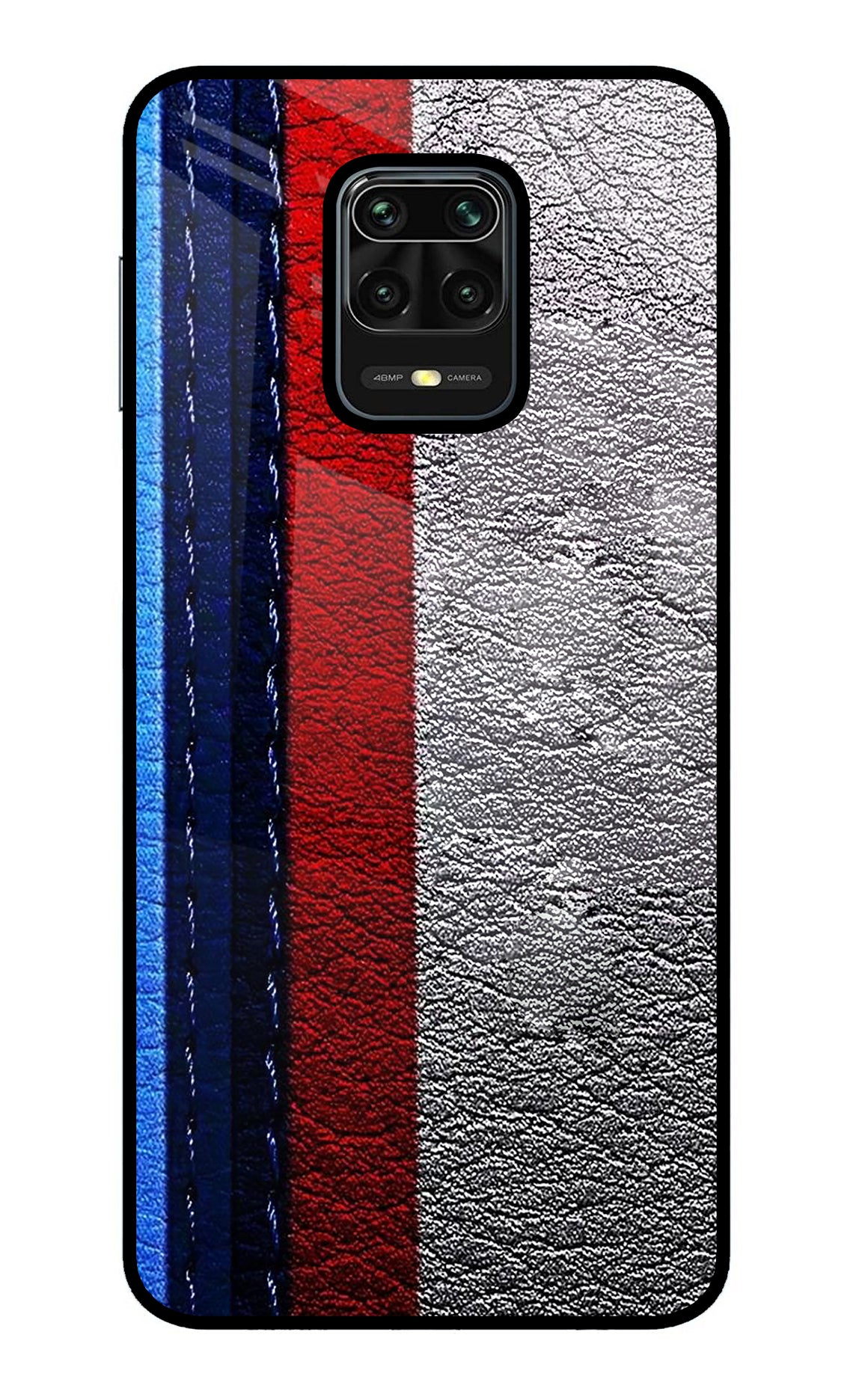 BMW Stripes Redmi Note 9 Pro/Pro Max Glass Case