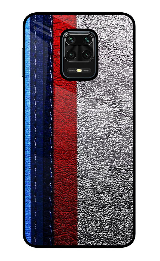 BMW Stripes Redmi Note 9 Pro/Pro Max Glass Case