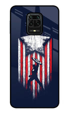 Captain America Marvel Art Redmi Note 9 Pro/Pro Max Glass Case