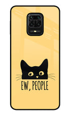 Ew People Catitude Redmi Note 9 Pro/Pro Max Glass Case
