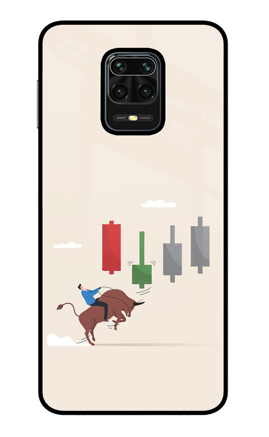 Bull Trading Momentum Redmi Note 9 Pro/Pro Max Glass Case