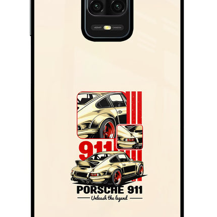 Classic Porsche 911 Redmi Note 9 Pro/Pro Max Glass Case