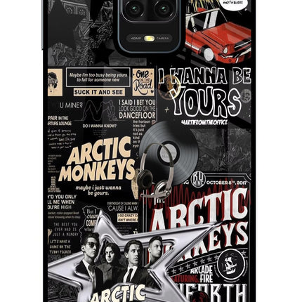 Arctic Monkeys Redmi Note 9 Pro/Pro Max Glass Case