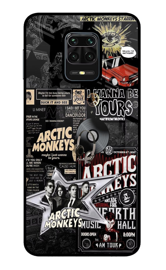 Arctic Monkeys Redmi Note 9 Pro/Pro Max Glass Case