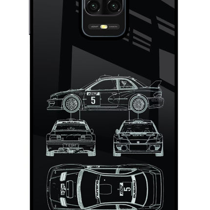 WRC'99 Redmi Note 9 Pro/Pro Max Glass Case