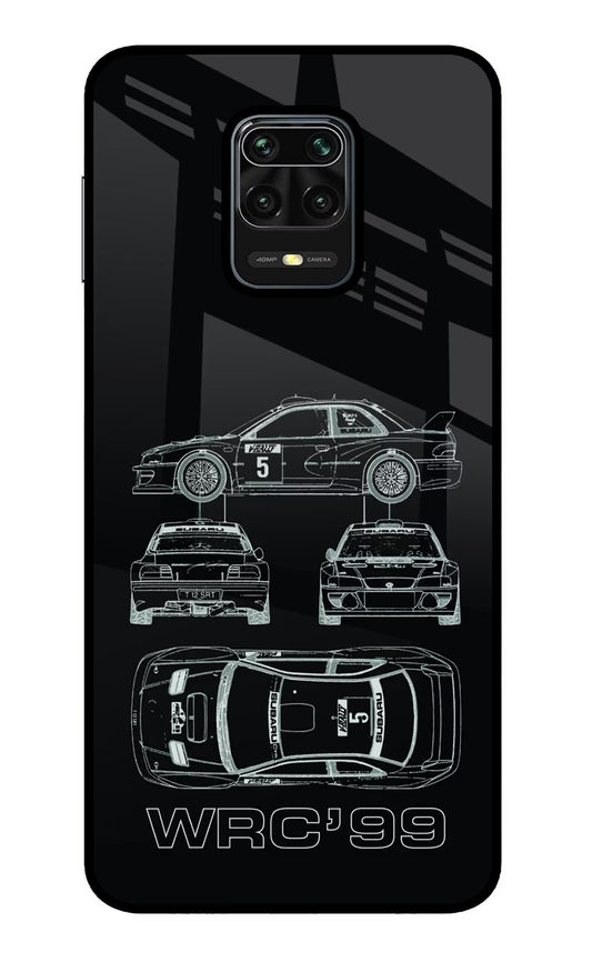WRC'99 Redmi Note 9 Pro/Pro Max Glass Case