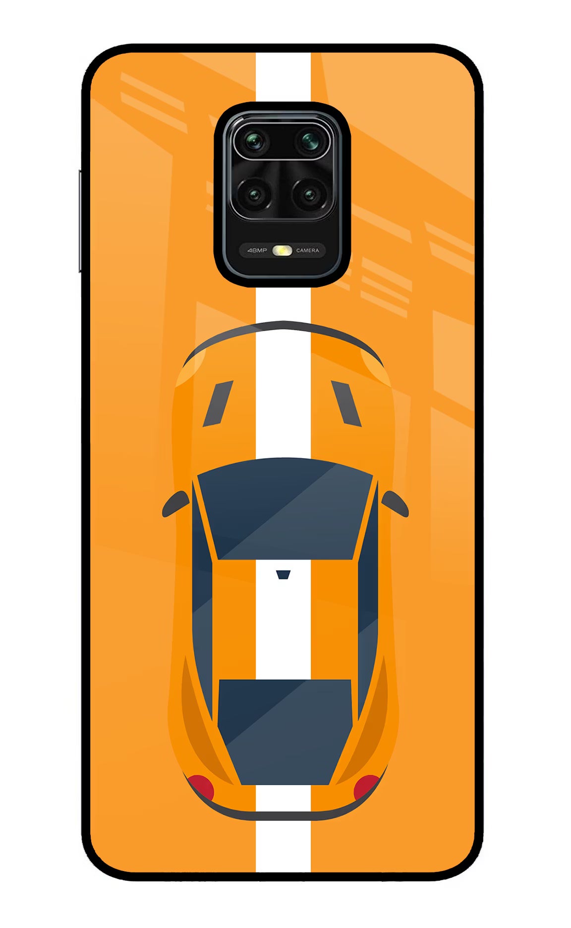 Highway Pursuit Redmi Note 9 Pro/Pro Max Glass Case Back Cover by Casekaro