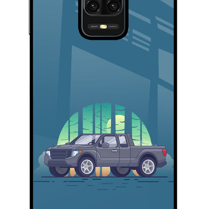 Retro Garage Vibe Redmi Note 9 Pro/Pro Max Glass Case