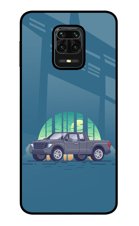 Retro Garage Vibe Redmi Note 9 Pro/Pro Max Glass Case