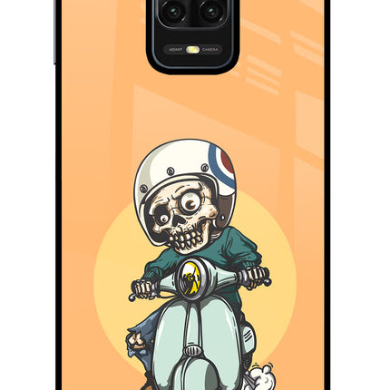 Undead Biker Redmi Note 9 Pro/Pro Max Glass Case