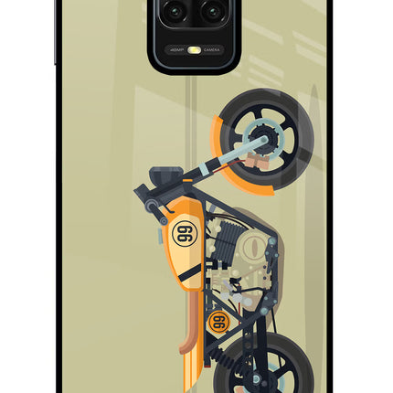 Vertical Speedster Redmi Note 9 Pro/Pro Max Glass Case