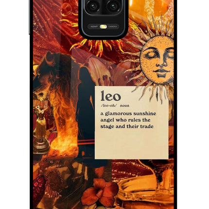 Leo Zodiac Redmi Note 9 Pro/Pro Max Glass Case