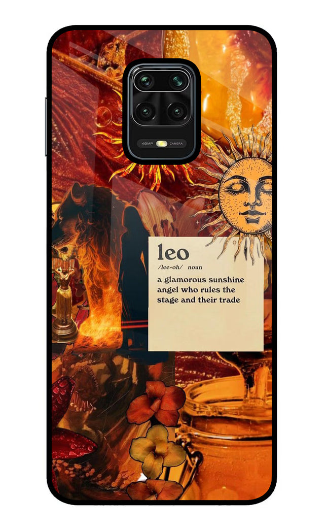 Leo Zodiac Redmi Note 9 Pro/Pro Max Glass Case