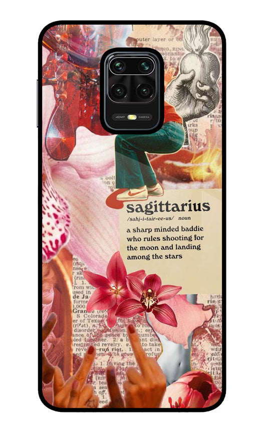 Sagittarius Zodiac Redmi Note 9 Pro/Pro Max Glass Case