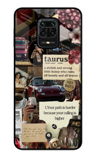 Taurus Zodiac Redmi Note 9 Pro/Pro Max Glass Case
