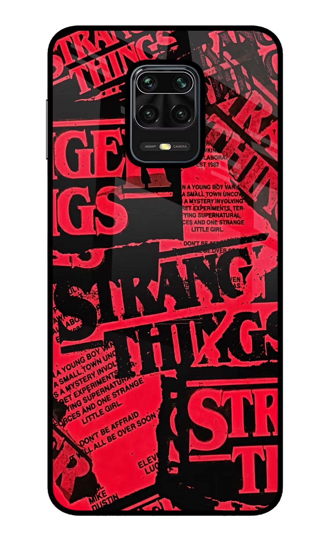 Ordinary Things Redmi Note 9 Pro/Pro Max Glass Case Back Cover by Casekaro