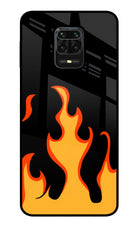 Fired Up – Black Redmi Note 9 Pro/Pro Max Glass Case