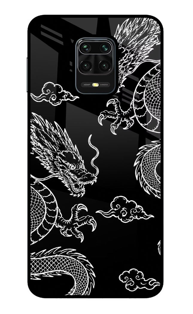 Twin Dragons Redmi Note 9 Pro/Pro Max Glass Case