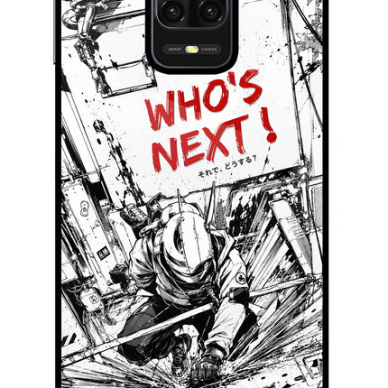 Who's Next Redmi Note 9 Pro/Pro Max Glass Case