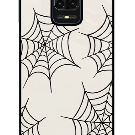 Spider Web Redmi Note 9 Pro/Pro Max Glass Case