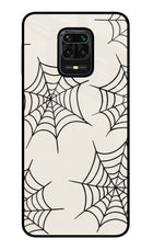 Spider Web Redmi Note 9 Pro/Pro Max Glass Case
