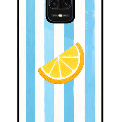 Summer Lemon Redmi Note 9 Pro/Pro Max Glass Case