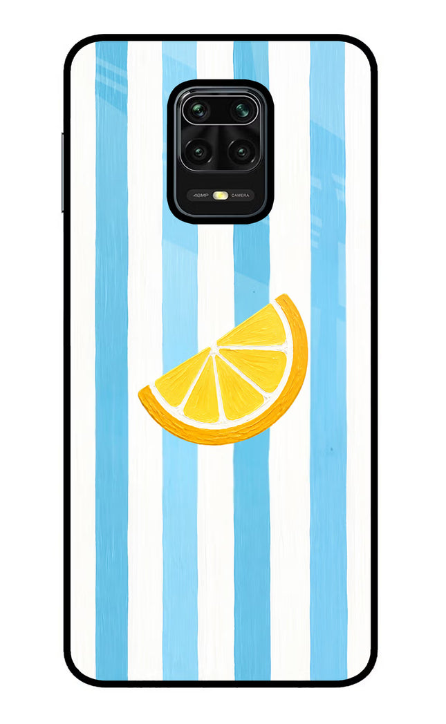 Summer Lemon Redmi Note 9 Pro/Pro Max Glass Case