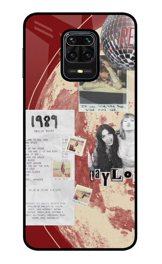 Taylor Swift Redmi Note 9 Pro/Pro Max Glass Case