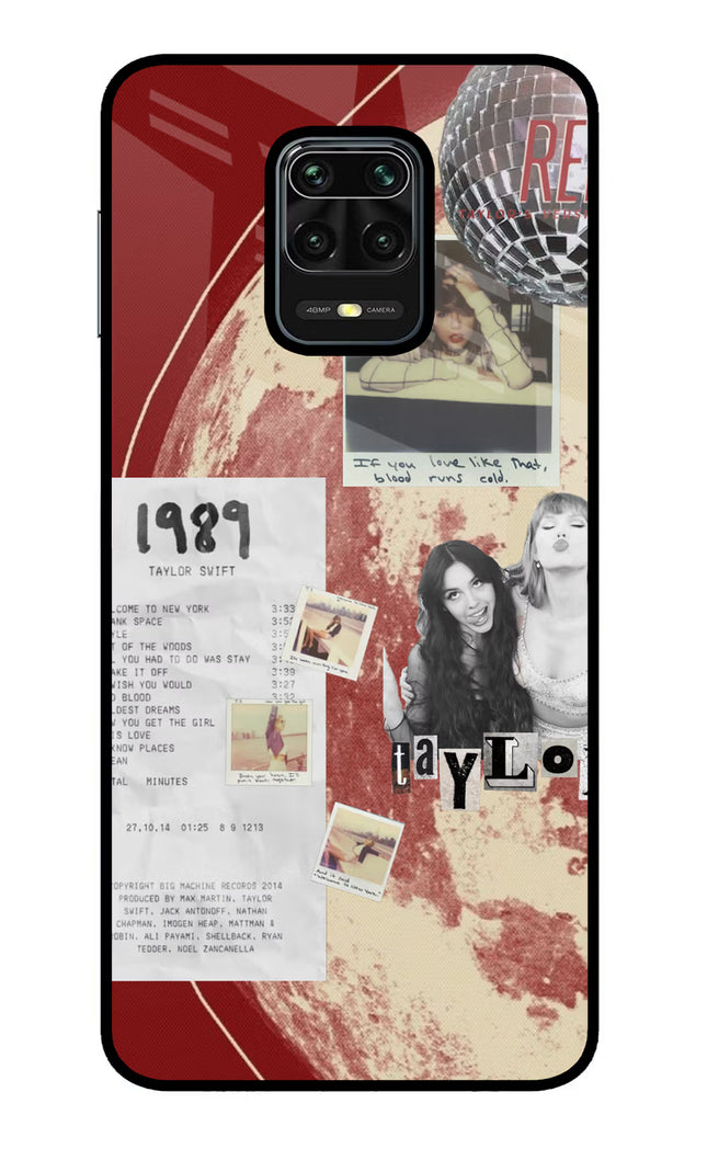 Taylor Swift Redmi Note 9 Pro/Pro Max Glass Case