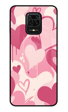 Hearty case Redmi Note 9 Pro/Pro Max Glass Case
