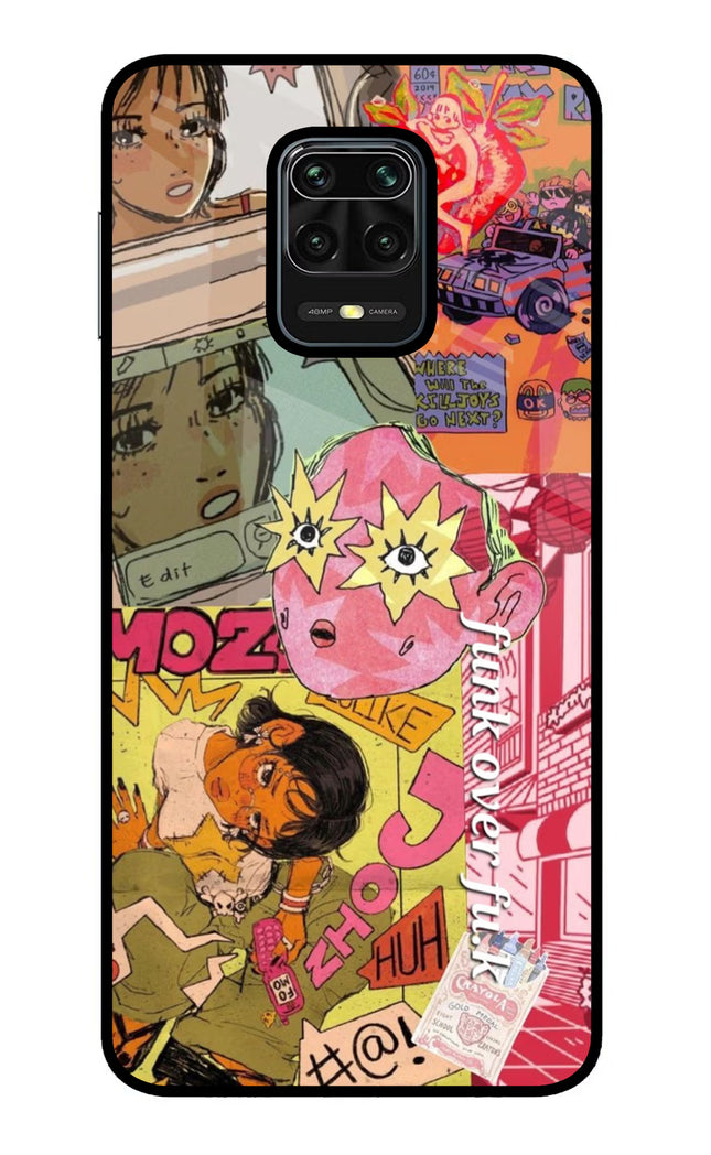Funkover Redmi Note 9 Pro/Pro Max Glass Case