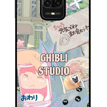 Studio Ghibli Redmi Note 9 Pro/Pro Max Glass Case