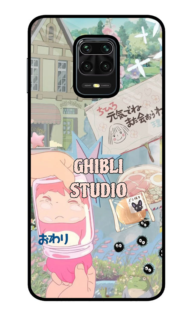 Studio Ghibli Redmi Note 9 Pro/Pro Max Glass Case