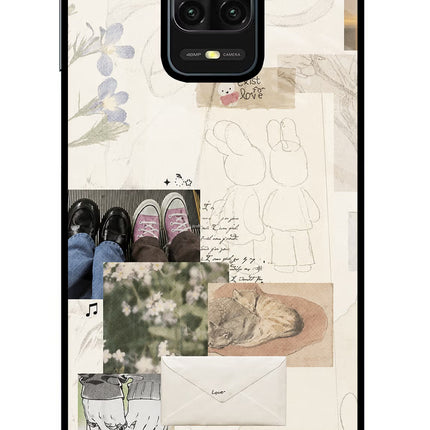Soft Aesthetic Redmi Note 9 Pro/Pro Max Glass Case